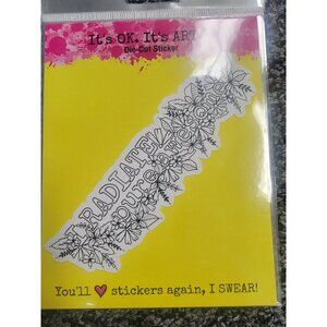 Radiate Pure Awesome Die-Cut Sticker